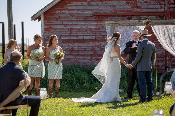 زفاف - Western Style Barn Wedding