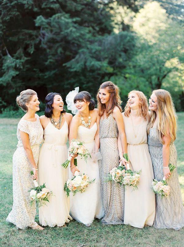 Wedding - The Ultimate Guide To Sparkling Metallic Dresses For Your Wedding