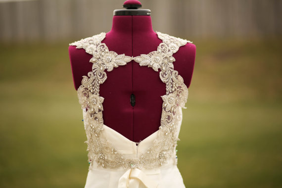 Hochzeit - Wedding dress embellishment - Hera ( made to order)