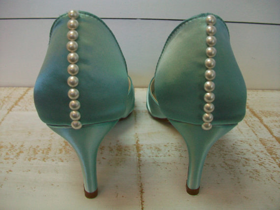Wedding - Add Pearls To Your Shoes - Pearl Seam - Wedding Shoes - Custom Shoes - Wedding Shoe - High Heels - Parisxox Wedding Shoes - Add On Pearls