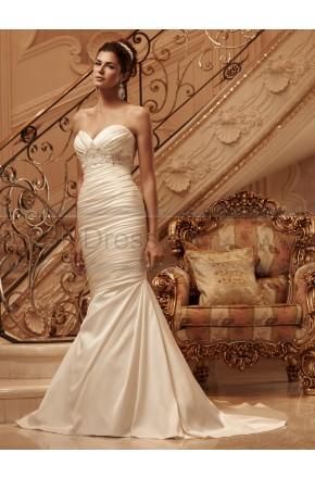 Свадьба - Sophisticated Mermaid Bridal Dress By Casablanca 2118