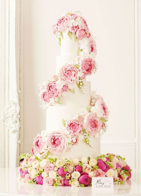 زفاف - 10 Prettiest Spring Wedding Cakes