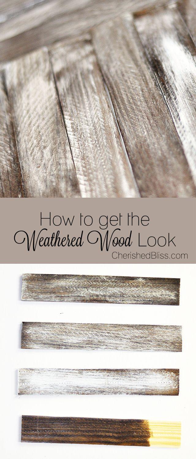 زفاف - How To Weather Wood