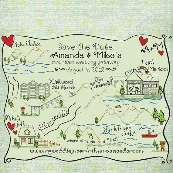 Wedding - Some Creative *Save The Date* Ideas 