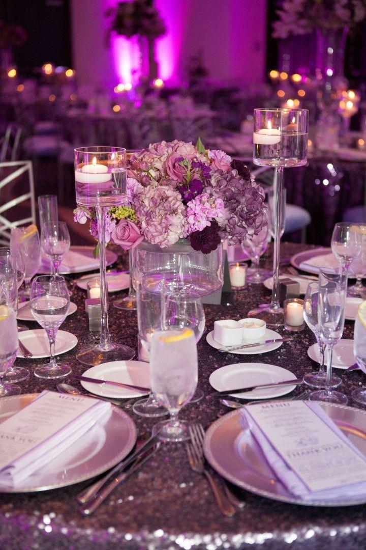 Свадьба - Arizona Wedding: A Glimmering Purple Celebration