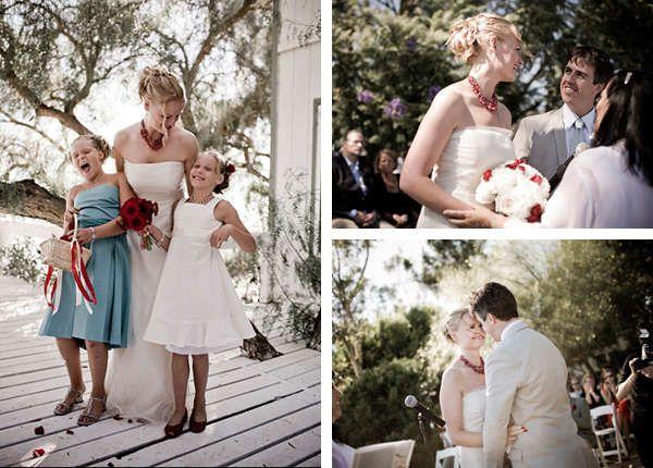Свадьба - Ryan And Liz Marry In Malibu, CA