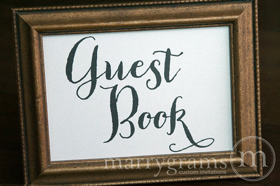 زفاف - Guest Book Table Card Sign - Wedding Reception Seating Signage - Matching Numbers, Black, Navy Chalkboard White Ink Options Available SS02