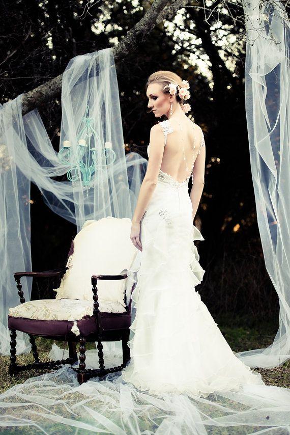 Свадьба - Blanca Organza Bridal Gown