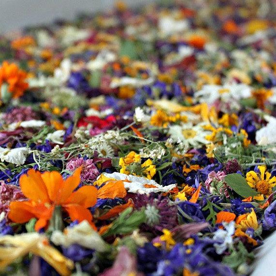 Wedding - Dried Flower Confetti, Dried Petal Confetti, Dried Petals, Flowers, Fairy, Petals,  Wedding Confetti, Tossing Flowers, Flower Petals, Real