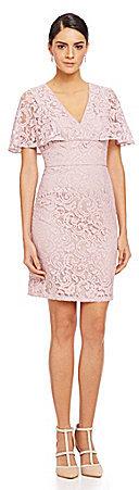Свадьба - Adrianna Papell Flutter-Sleeve Floral-Lace Dress