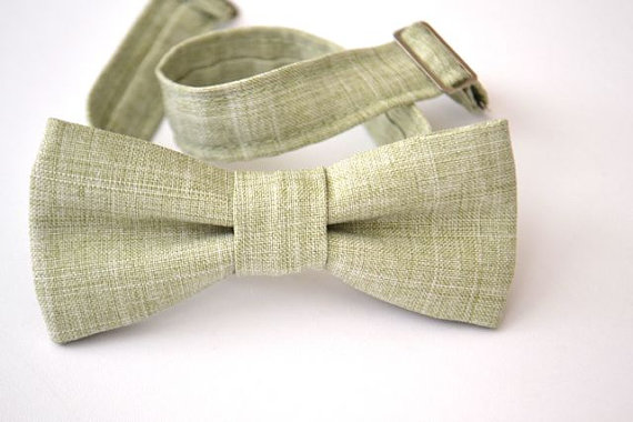 Свадьба - Bowtie Boys Ages 2-10 in Sage Green