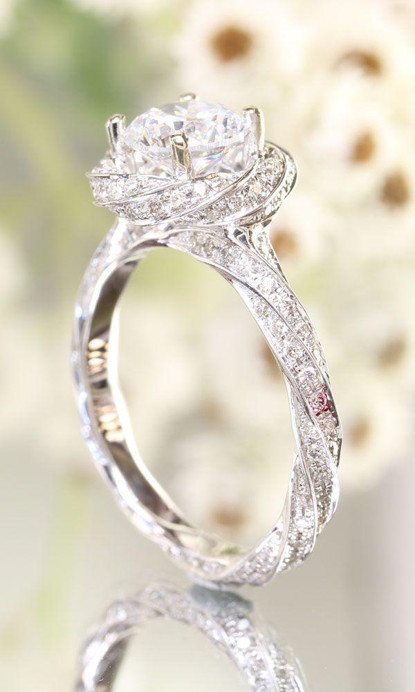 Wedding - 20 Stunning Wedding Engagement Rings That Will Blow You Away