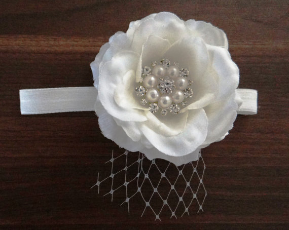 Wedding - Flower Girl Headband