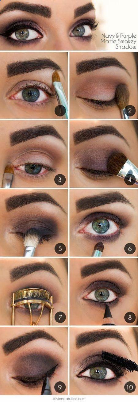 Свадьба - 11Perfect Smoky Eye Makeup Tutorials For Different Occasions
