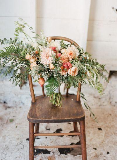 Свадьба - Peach Rustic Boho Wedding Inspiration