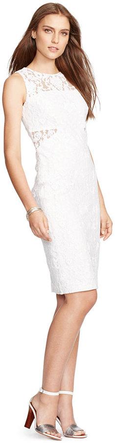 Wedding - Lauren Ralph Lauren Sleeveless Sheath Dress