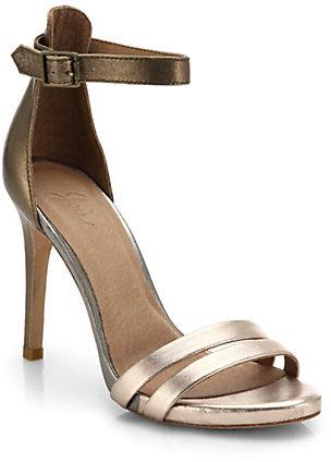 زفاف - Joie Jenna Leather Ankle-Strap Sandals