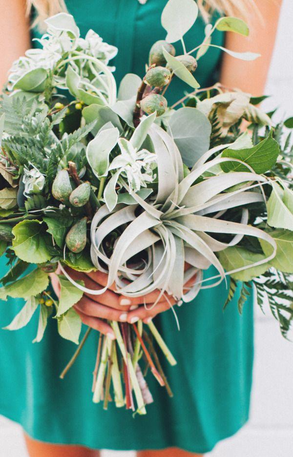 Wedding - 20 Green Bouquets For Earth Day