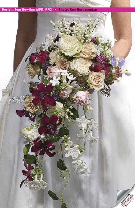 Hochzeit - Cascading Bouquets