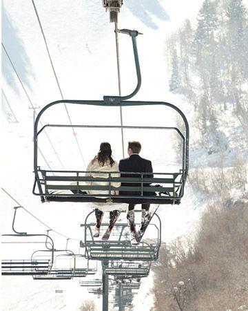 Hochzeit - Ski Themed Wedding Ideas