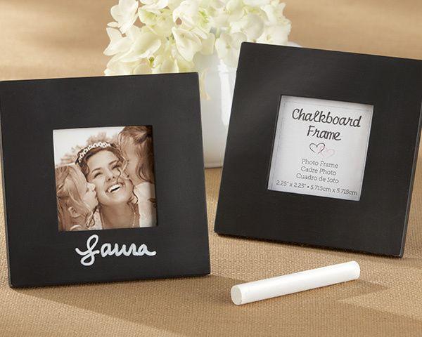 زفاف - 96 Chalkboard Style Black Frame Wedding Place Card Holders