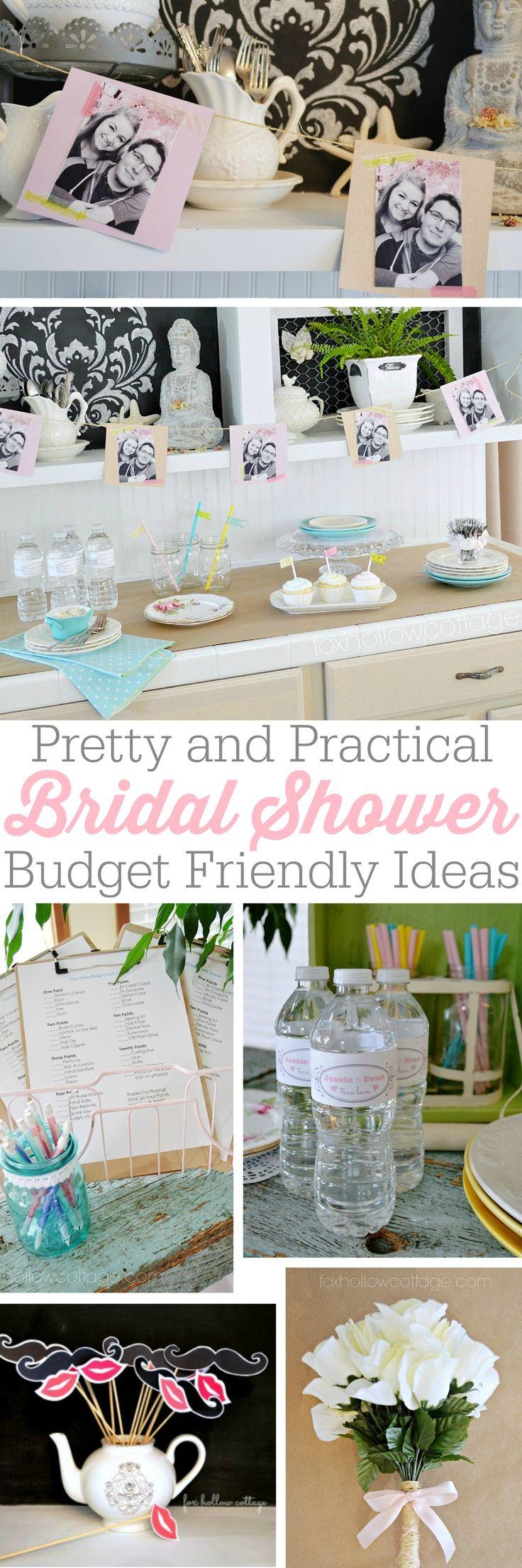 Hochzeit - Budget Bridal Shower Decor And Ideas