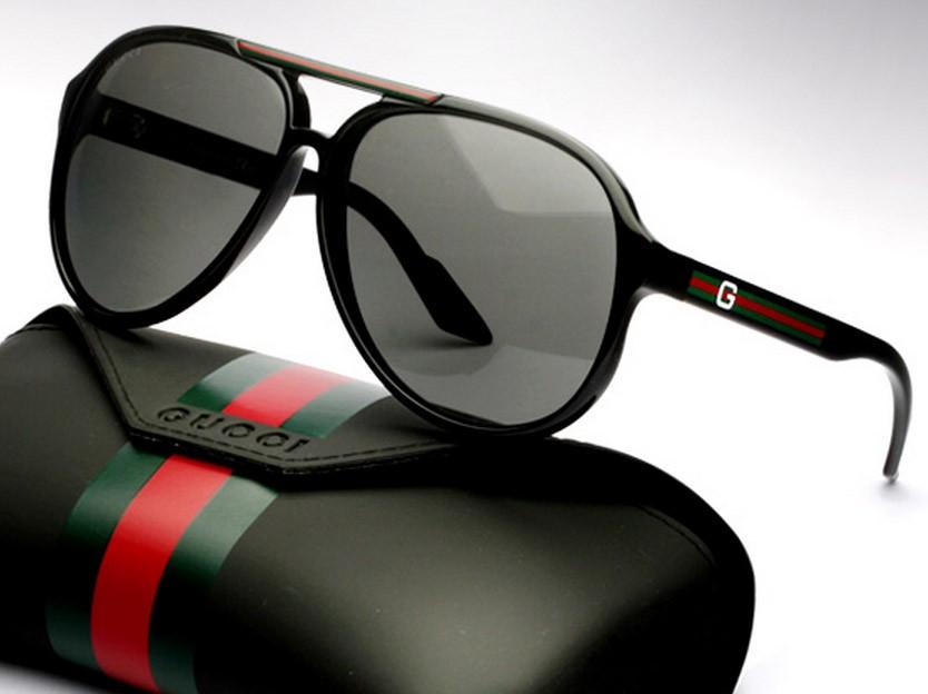 زفاف - Men's Aviator Black Sunglasses 