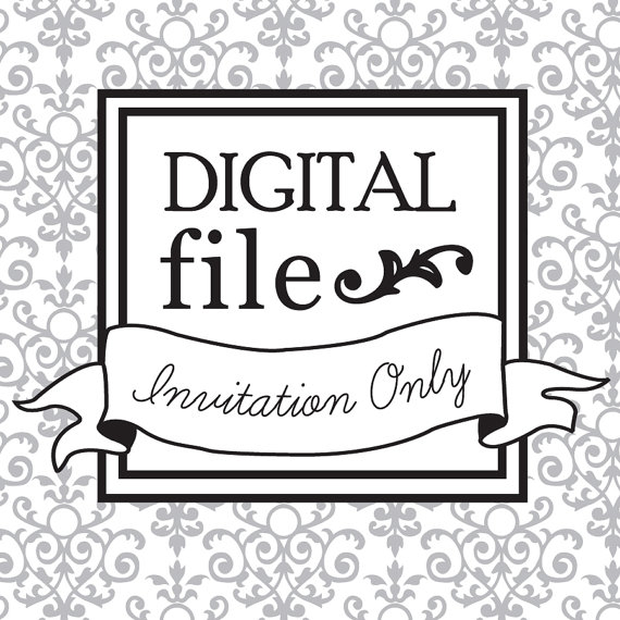 Mariage - DIGITAL FILE - To Print it Yourself