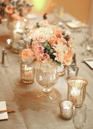 Mariage - Peach Wedding Flowers