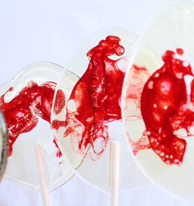 Wedding - Vampire Blood Lollipops