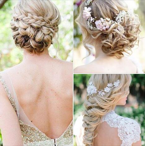 زفاف - Wedding hairstyles in summer!
