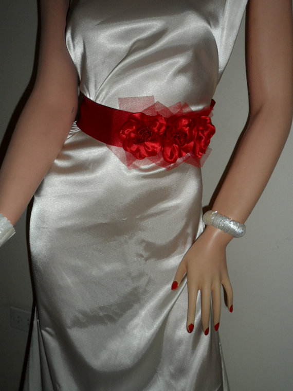 Свадьба - Bridal sash, bridal belt, wedding belt, bridesmaids belt, wedding sash, satin sash