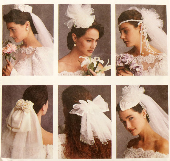 Hochzeit - Bridal Veils Pattern McCall's 5204