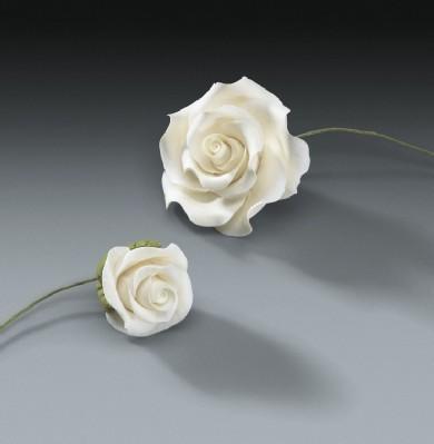 زفاف - 36ct Rose Gum Paste Flowers for Weddings and Cake Decorating - Ships Insured!