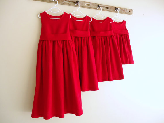 Свадьба - Special Occasion, Birthday or Flower Girl Dress, Girls 12 month - Size 12,  Linen & Rayon Blend