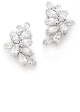 زفاف - Fallon Jewelry Crescent Earrings
