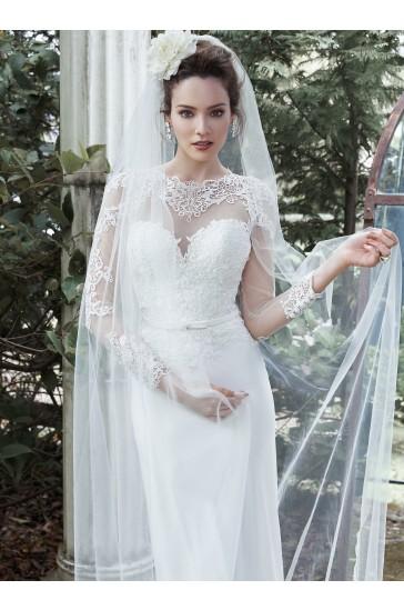 Hochzeit - Maggie Sottero Bridal Gown Vaughn 5MT663