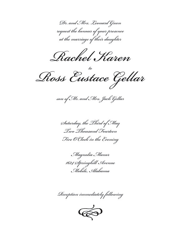 Hochzeit - traditional wedding invitation, PRINTABLE PDF, personalized wedding invite, script typography, DIY summer wedding, letterhappy