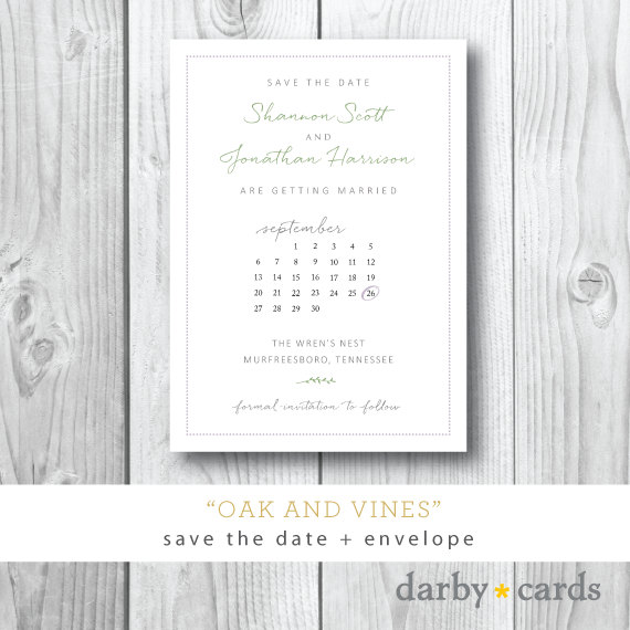 Hochzeit - Oak and Vines Collection 