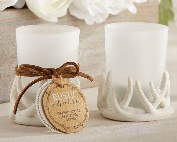 Wedding - Antler Tea Light Holder Wedding Favor (Set Of 4)