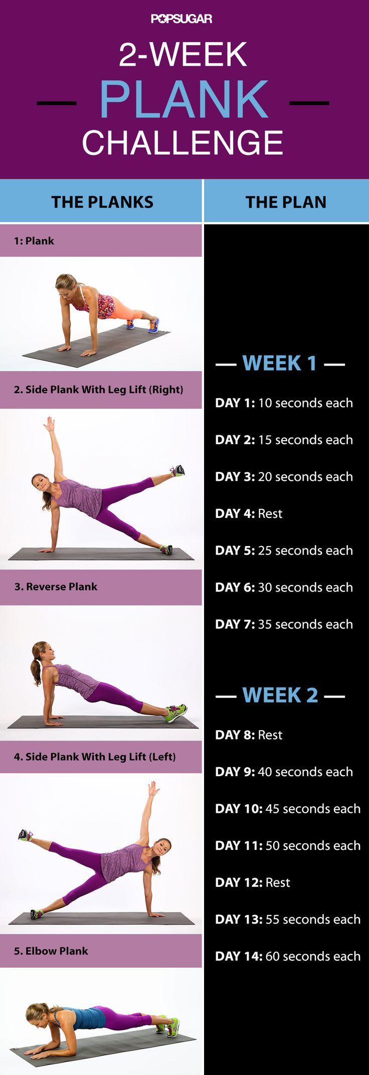 Mariage - 2-Week Plank Challenge: Build Up To A 5-Minute Plank