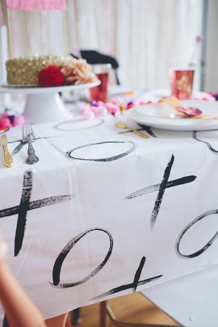 Свадьба - The DIY Tablecloth