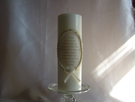 Wedding - Memory Candle (Ivory)