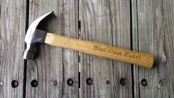 Mariage - Engraved Wooden Handled Hammer - Personalized Hammer - Father's Day Gift - Gift for Dad - Groomsmen Gift