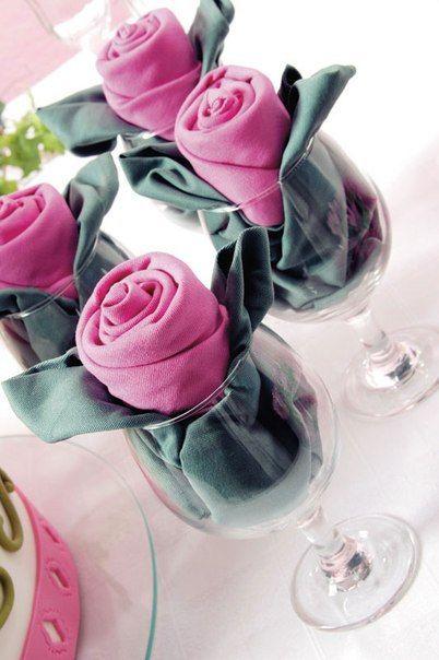 Mariage - Napkin Décor Ideas For Your Big Day