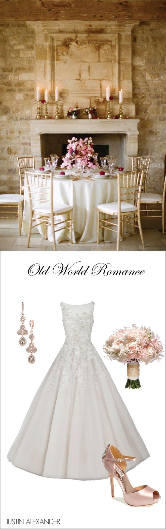 Hochzeit - Wedding Day Look: Old-World Romance