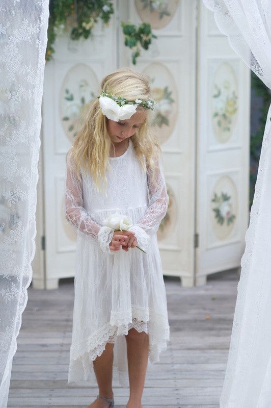 Hochzeit - Arabella Lace Dress - Ivory Colourway