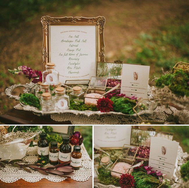 Свадьба - Fall Woodland Wedding Inspiration