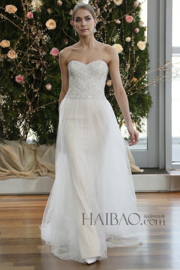 Wedding - Spring Wedding Dresses 2015 Isabelle Armstrong Tulle Sweetheart Beads Beach Garden A-Line Floor Length Ball Gowns Bridal Dress Custom Online with $126.39/Piece on Hjklp88's Store 