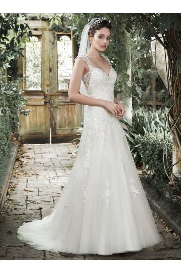 Hochzeit - Maggie Sottero Bridal Gown Almudena 5MC661
